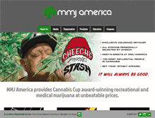 Tablet Screenshot of mmjamerica.com